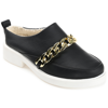 Journee Collection Collection Women's Tru Comfort Foam Sheah Flat In Black