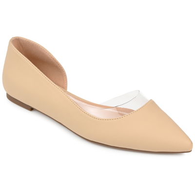 Journee Collection Collection Women's Mikki Flat In Tan