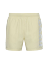 Hugo Men's Swim Shorts In Light Yellow