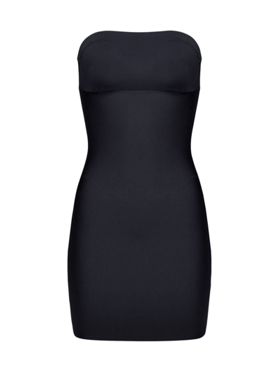Commando Two Faced Tech Control Strapless Slip In Black