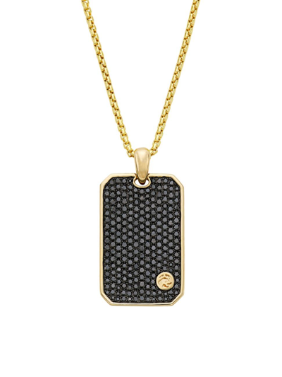 Saks Fifth Avenue Women's 14k Yellow Gold & 2.26 Tcw Diamond Pendant Necklace