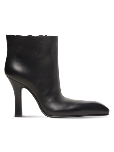 Balenciaga Black Falkon 105 Leather Ankle Boots