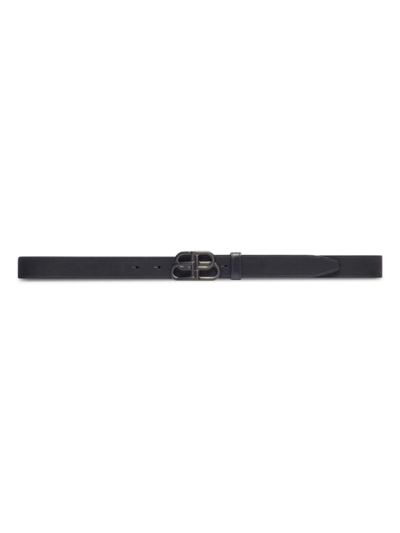 Balenciaga Women's Bb Thin Belt In Black