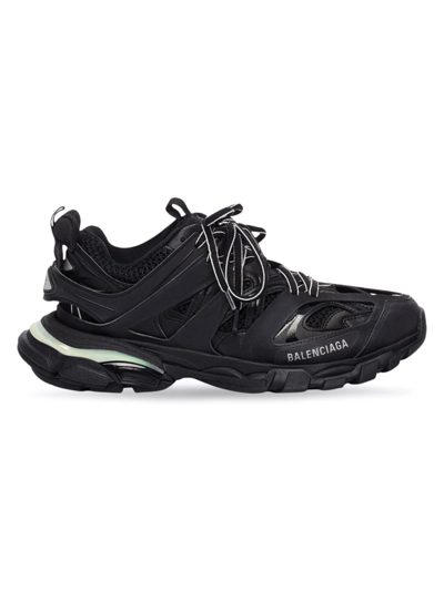 Balenciaga Women's Track Trainer Led In Black