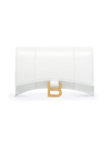 Balenciaga Hourglass Croc-embossed Wallet On Chain In White