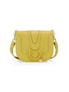See By Chloé Women's Hana Leather Saddle Bag In Retro Yellow