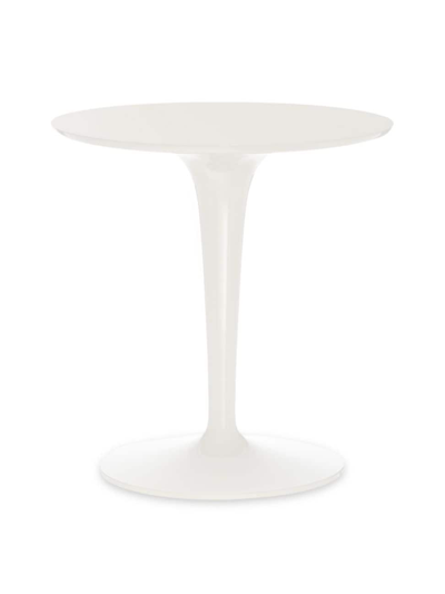 Kartell Tip Top Table In Solid White