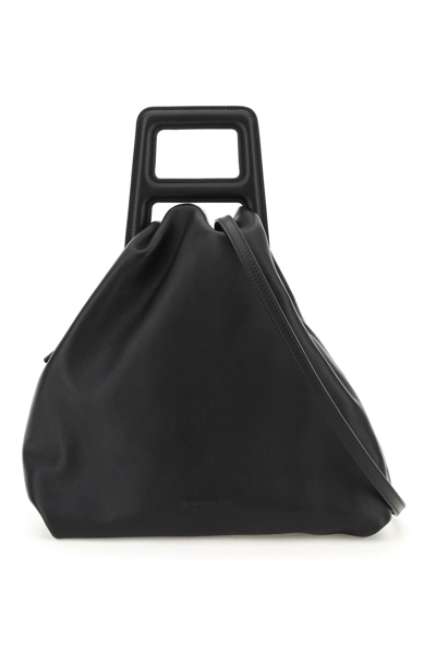 Ambush Leather Bag In Black