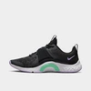 Nike Women's Renew In-season Tr 12 Training Shoes In Dark Smoke Grey/lilac/white/black/green Glow