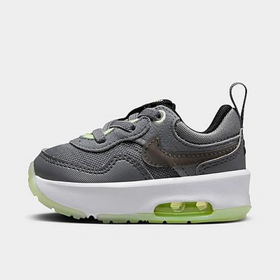 Nike Babies'  Kids' Toddler Air Max Motif Casual Shoes In Smoke Grey/black/barely Volt/volt