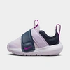 Nike Babies'  Kids' Toddler Flex Advance Running Shoes In Violet Frost/vivid Purple/thunder Blue/white