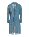 Vintage De Luxe Overcoats In Blue