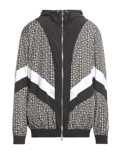 Balmain Jackets In Black