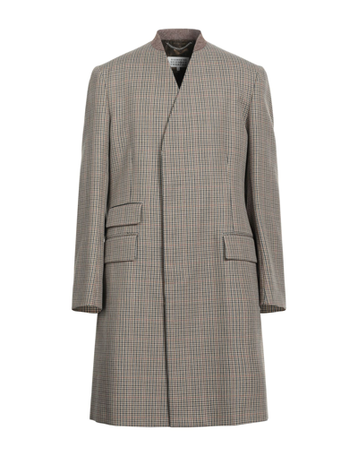 Maison Margiela Coats In Yellow
