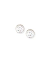 FANTASIA BY DESERIO PAVE CZ CRYSTAL STUD EARRINGS,PROD191350465