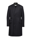 Maison Margiela Men's Wool Coat In Blue