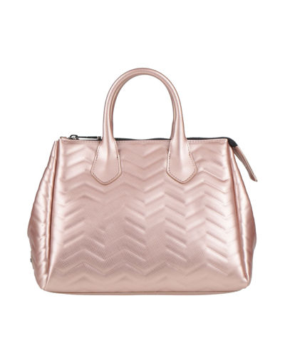 Gum Design Handbags In Rose Gold