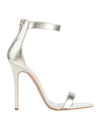 Marc Ellis Sandals In Platinum