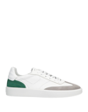 PANTOFOLA D'ORO PANTOFOLA D'ORO MAN SNEAKERS WHITE SIZE 7 CALFSKIN