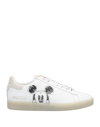 MOACONCEPT MOACONCEPT MAN SNEAKERS WHITE SIZE 5 SOFT LEATHER