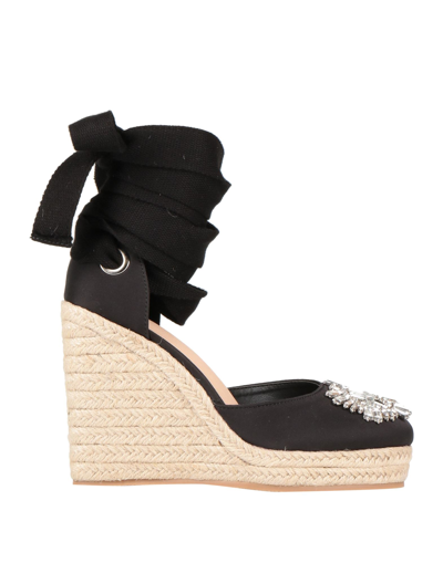 Gaelle Paris Espadrilles In Black