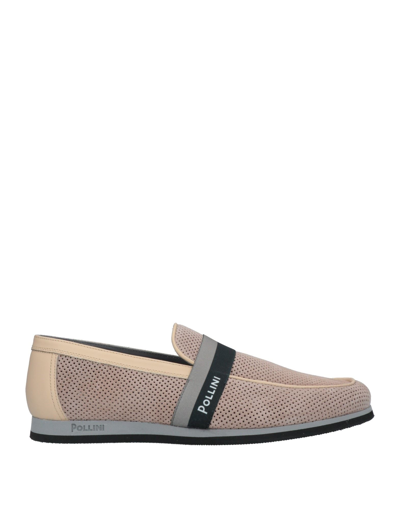 Pollini Loafers In Beige