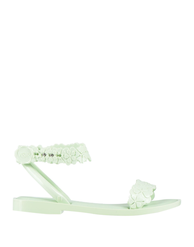 Melissa + Viktor & Rolf Sandals In Green