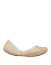 Melissa Ballet Flats In Beige