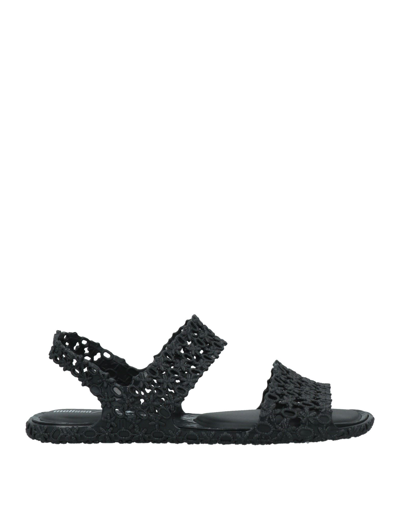 Melissa + Isabela Capeto Sandals In Black