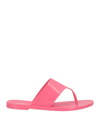 Melissa Toe Strap Sandals In Pink