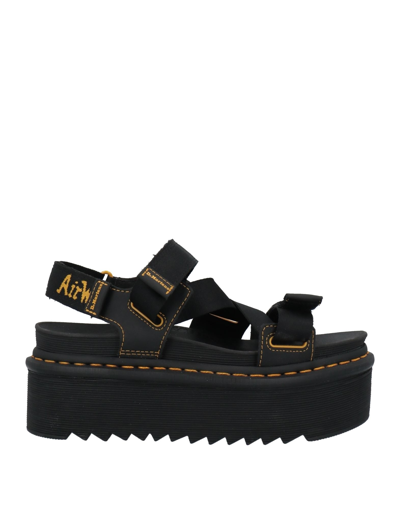 Dr. Martens Sandals In Black