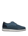 Pollini Lace-up Shoes In Blue