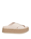 Eqüitare Equitare Woman Espadrilles Blush Size 6 Soft Leather In Pink