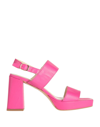 Oroscuro Sandals In Pink