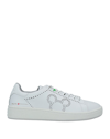 MOACONCEPT MOACONCEPT WOMAN SNEAKERS WHITE SIZE 6.5 SOFT LEATHER