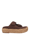 Paloma Barceló Sandals In Brown