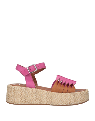 Oroscuro Sandals In Pink