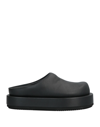 PALOMA BARCELÓ PALOMA BARCELÓ WOMAN MULES & CLOGS BLACK SIZE 8 SOFT LEATHER