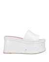 Haus Of Honey Sandals In White