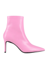 Jeffrey Campbell Ankle Boots In Pink
