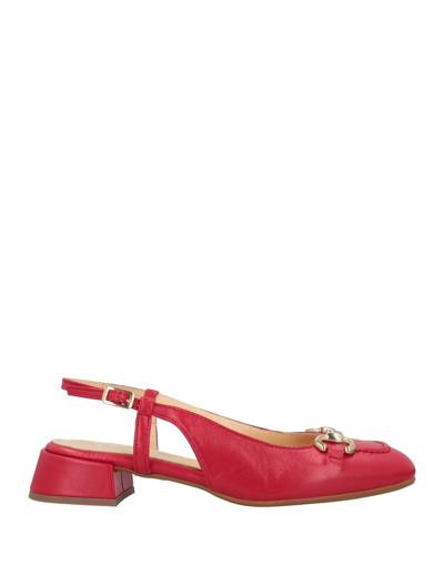 Oroscuro Pumps In Red