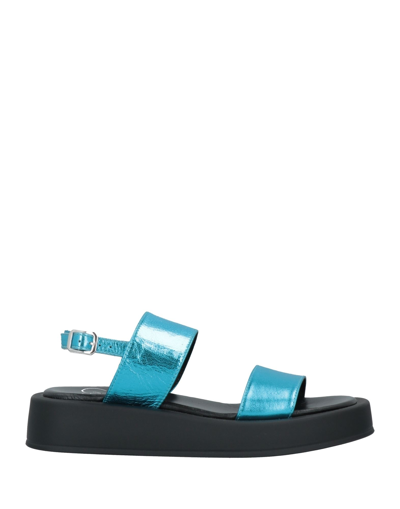 Oroscuro Sandals In Blue