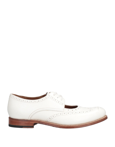 Grenson Lace-up Shoes In White
