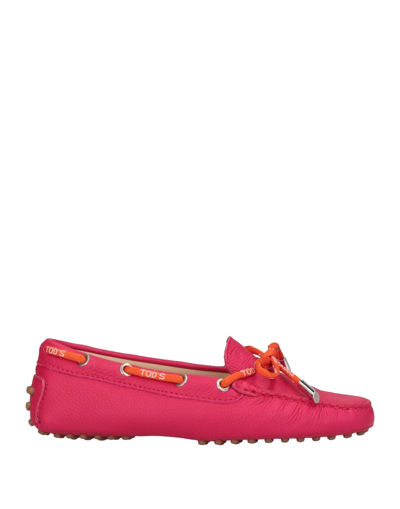 Tod's Loafers In Pink