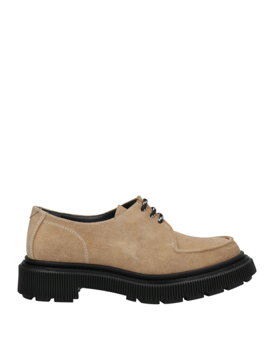Adieu Lace-up Shoes In Beige
