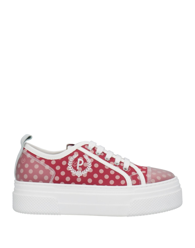 Pollini Sneakers In Red