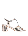 Del Carlo Sandals In Grey