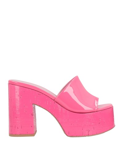 Haus Of Honey Sandals In Pink