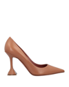 Amina Muaddi Pumps In Camel