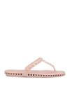 Sensi Toe Strap Sandals In Light Pink